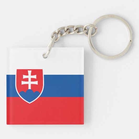 Slovakia Flag キーホルダー (裏面)