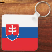 Slovakia Flag キーホルダー (裏面)