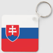 Slovakia Flag キーホルダー (裏面)