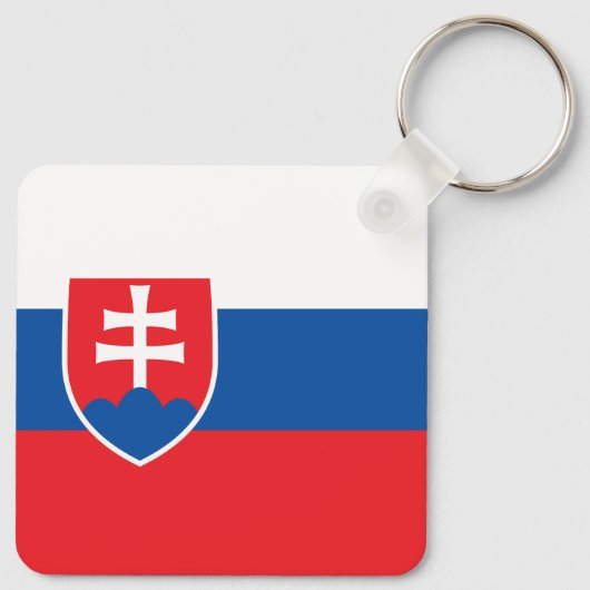 Slovakia Flag キーホルダー (裏面)