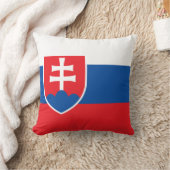 Slovakia Flag クッション (ブランケット)