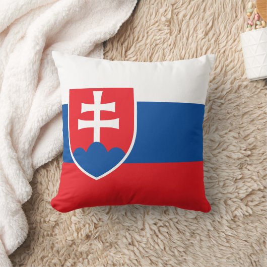 Slovakia Flag クッション (ブランケット)