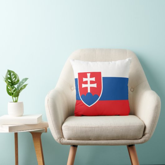 Slovakia Flag クッション (椅子)