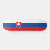 Slovakia Flag スケートボード (横)