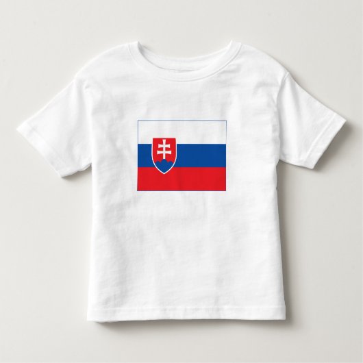 Slovakia Flag トドラーTシャツ (正面)