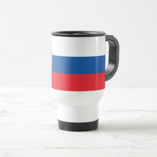 Slovakia Flag トラベルマグ (正面右)