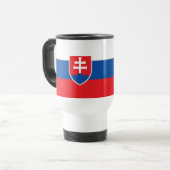 Slovakia Flag トラベルマグ (正面左)