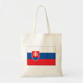 Slovakia Flag トートバッグ (正面)