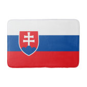 Slovakia Flag バスマット (正面)