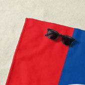 Slovakia Flag ビーチタオル (インサイチュ)