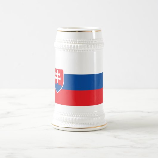 Slovakia Flag ビールジョッキ (中央)