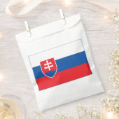 Slovakia Flag フェイバーバッグ (クリップ留めされた状態)