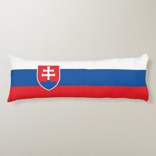 Slovakia Flag ボディピロー (正面)