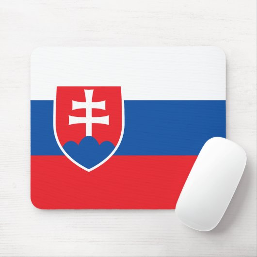 Slovakia Flag マウスパッド (マウス)