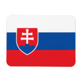 Slovakia Flag マグネット (横)