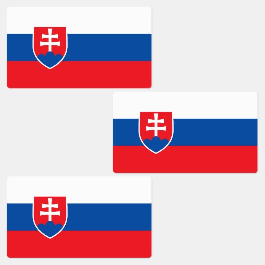 Slovakia Flag ラベル (グループ)