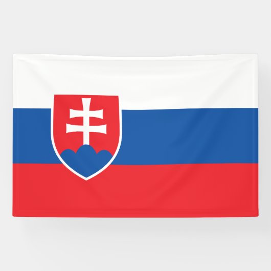 Slovakia Flag 横断幕 (横)