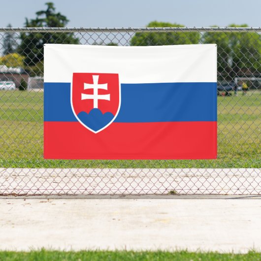 Slovakia Flag 横断幕 (インサイチュ)