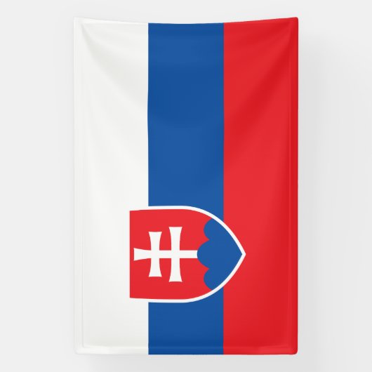 Slovakia Flag 横断幕 (縦)