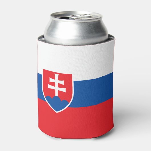 Slovakia Flag 缶クーラー (缶正面)