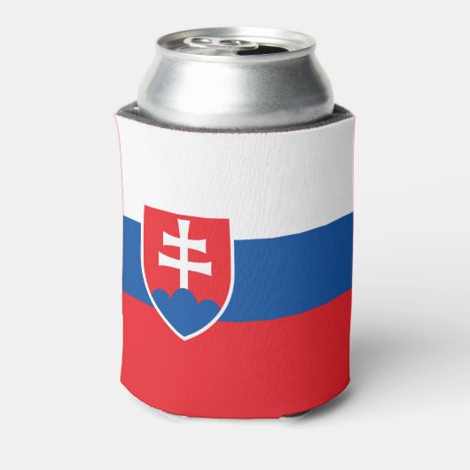 Slovakia Flag 缶クーラー (缶裏面)
