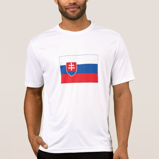 Slovakia Flag Tシャツ (正面)