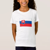 Slovakia Flag Tシャツ (正面)