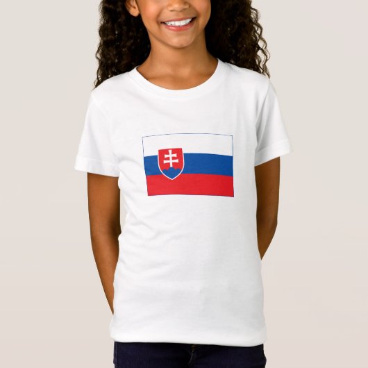 Slovakia Flag Tシャツ (正面)