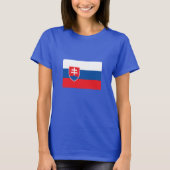Slovakia Flag Tシャツ (正面)