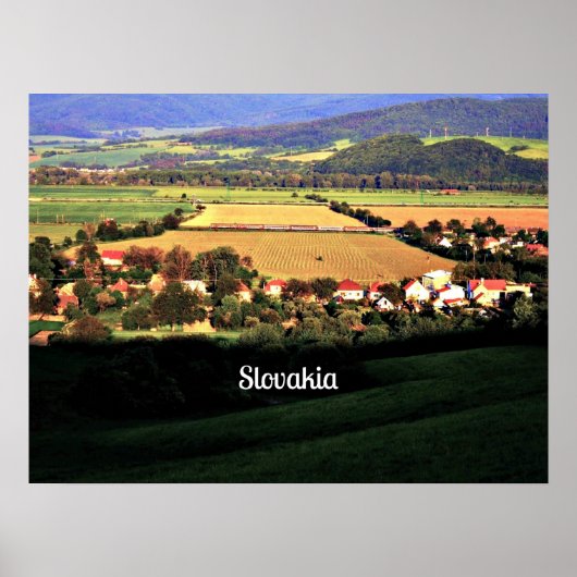 Slovakia picturesque landscape ポスター (正面)