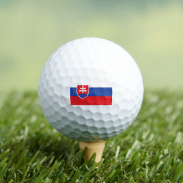 Slovakia Slovakian Flag Emblem Europe ゴルフボール