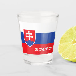 Slovakia Slovakian Flag Emblem Europe ショットグラス