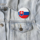 Slovakian旗 缶バッジ (インサイチュ)