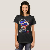 Slovakian American Foreign Slovakia Flag Tシャツ (正面フル)
