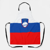 Slovenia Flag エプロン (正面)