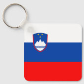 Slovenia Flag キーホルダー (正面)
