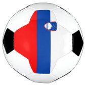 Slovenia Flag サッカーボール (回転)