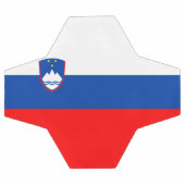 Slovenia Flag サッカーボール (フラット)