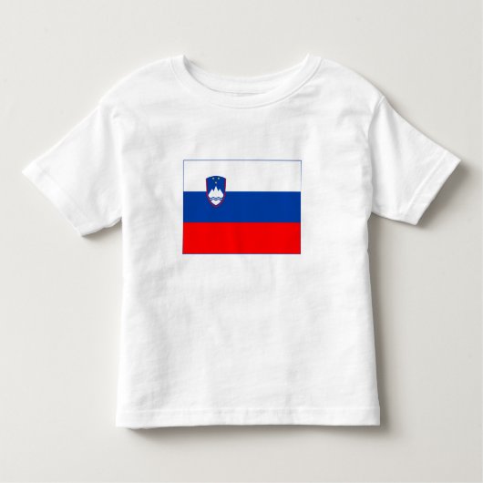Slovenia Flag トドラーTシャツ (正面)