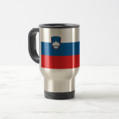 Slovenia Flag トラベルマグ (正面左)