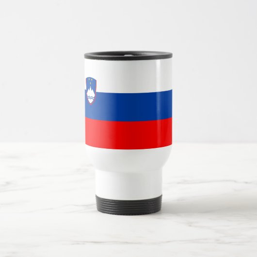 Slovenia Flag トラベルマグ (中央)