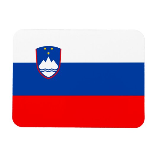 Slovenia Flag マグネット (横)