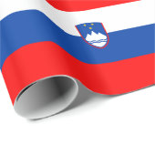 Slovenia Flag ラッピングペーパー (ロールコーナー)