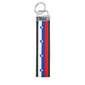 Slovenia Flag リストバンドキーホルダー (鍵トップ)