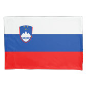 Slovenia Flag 枕カバー (正面)