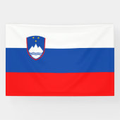 Slovenia Flag 横断幕 (横)