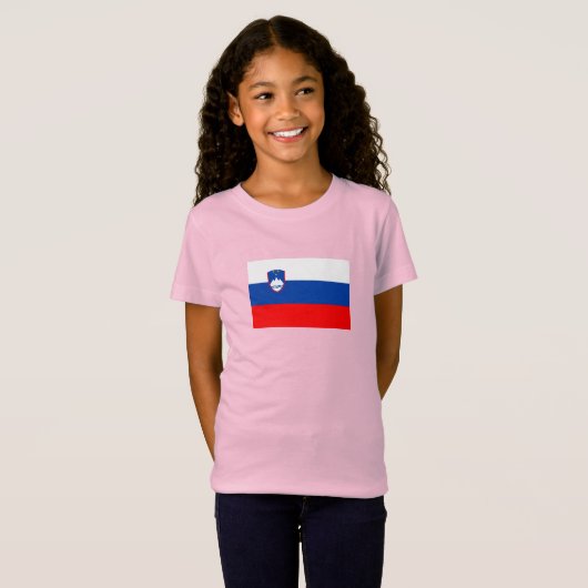Slovenia Flag Tシャツ (正面フル)
