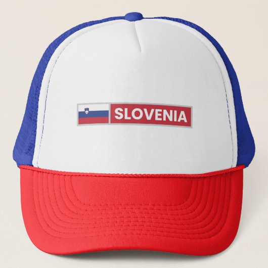 Slovenia National Flag キャップ (正面)
