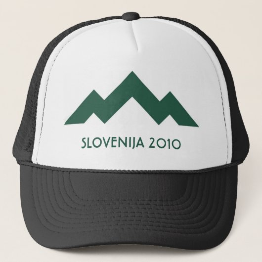 Slovenijaの2010年のサッカーのワールドカップの帽子 キャップ (正面)