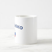 Slovensko コーヒーマグカップ (中央)